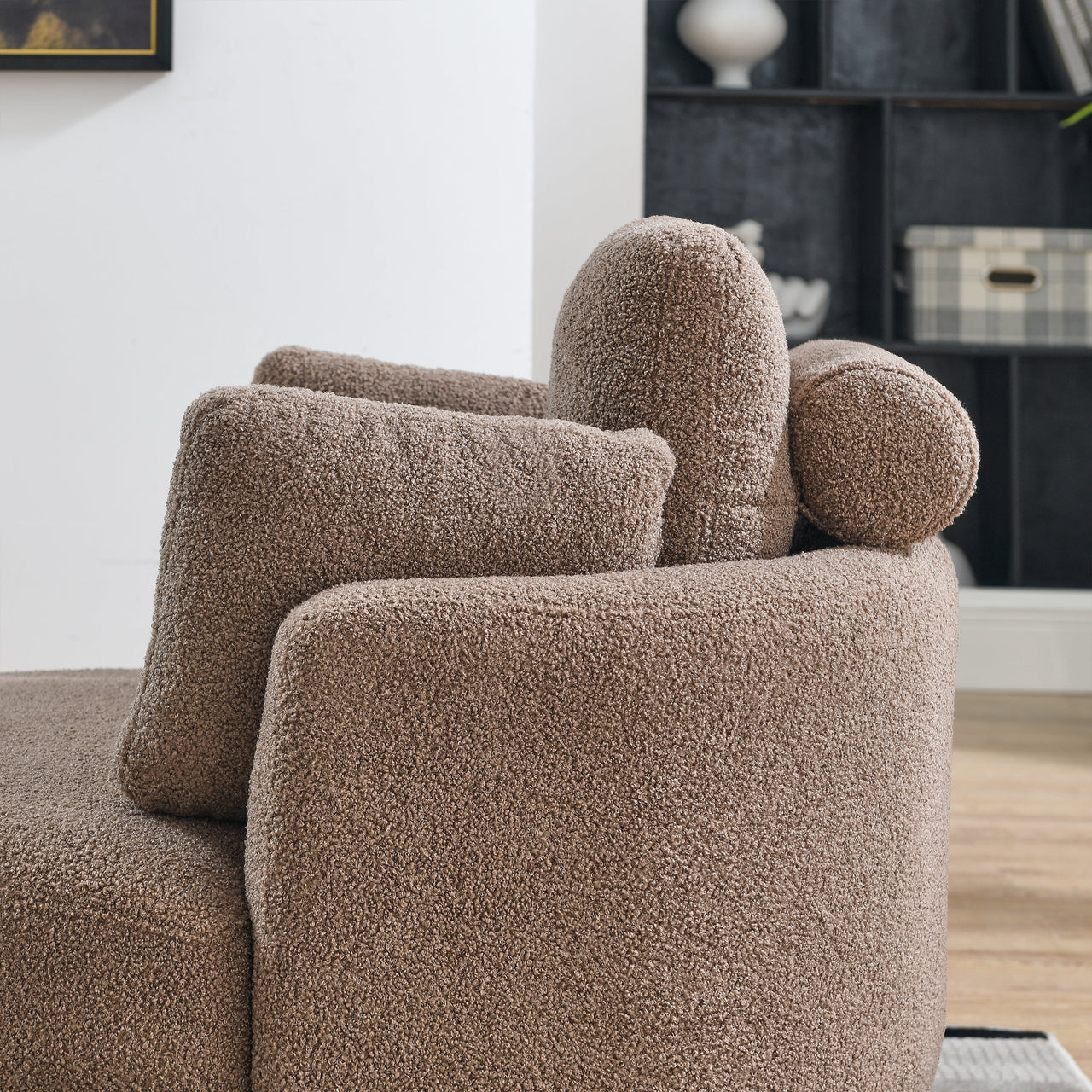 JANELLE Oversized Swivel Chair 39" Chair