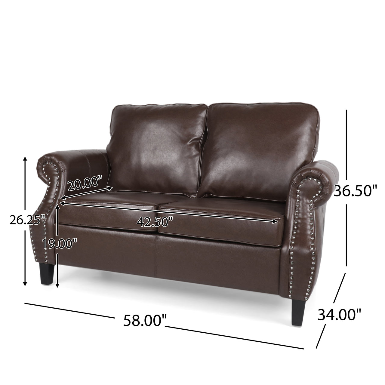 XOLVORA 59" Loveseat