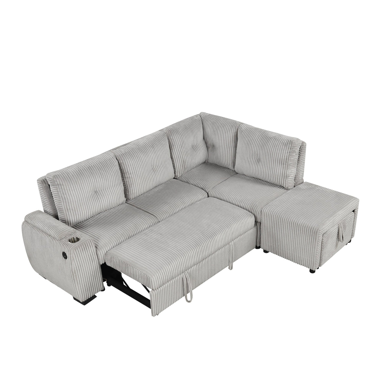 NEXRION 94" Sectional Sofa