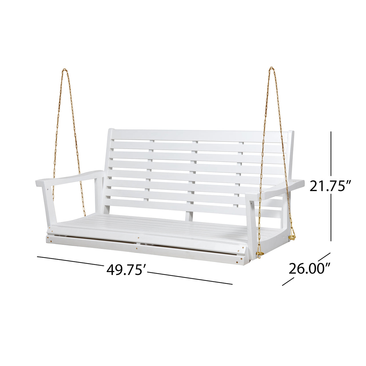 QORIX 50" Porch Swing