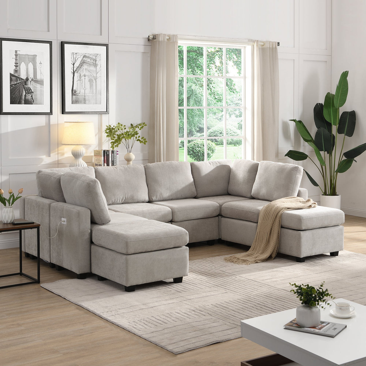 NIAMH 103" Sectional Sofa