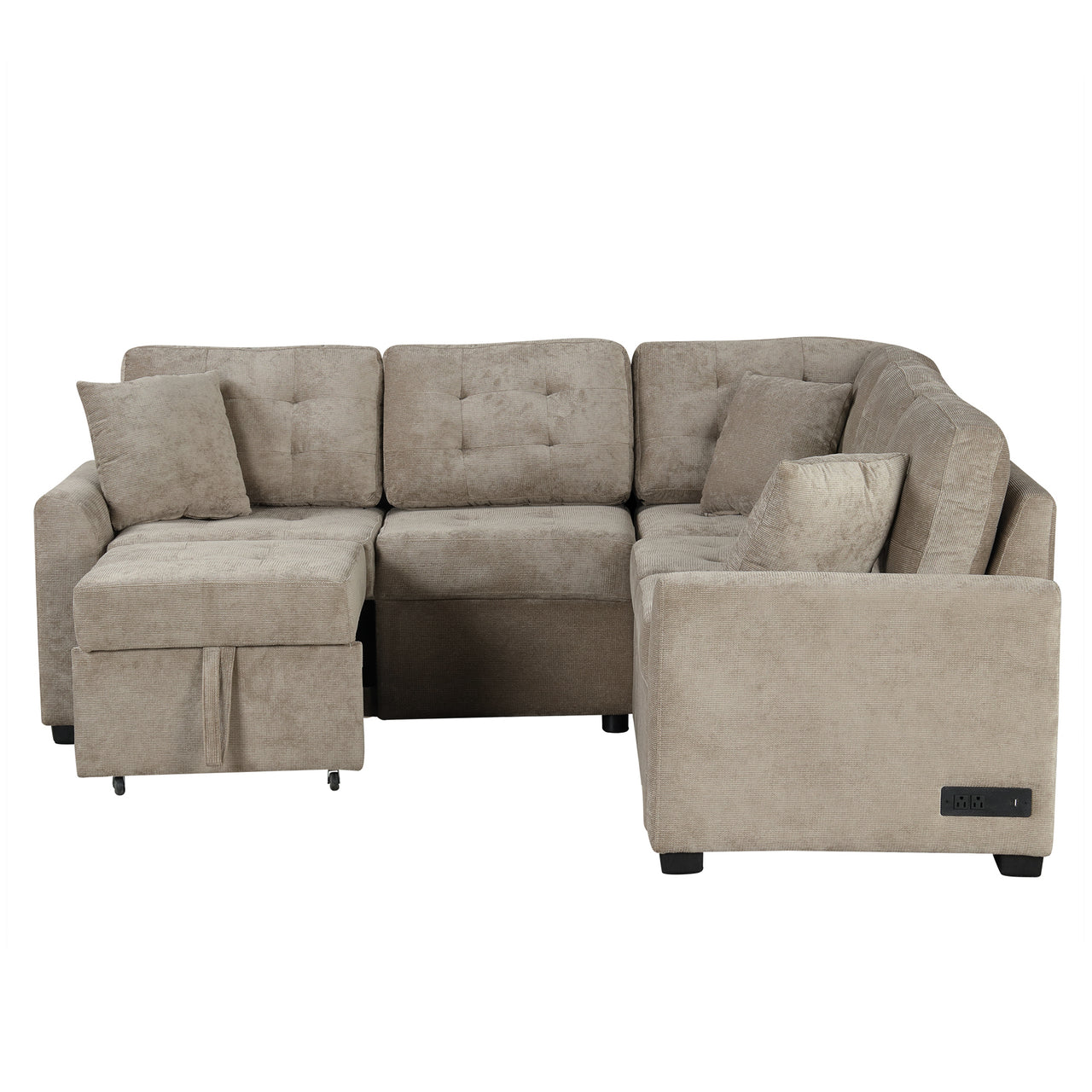 EVOXIS 83" Sectional Sofa