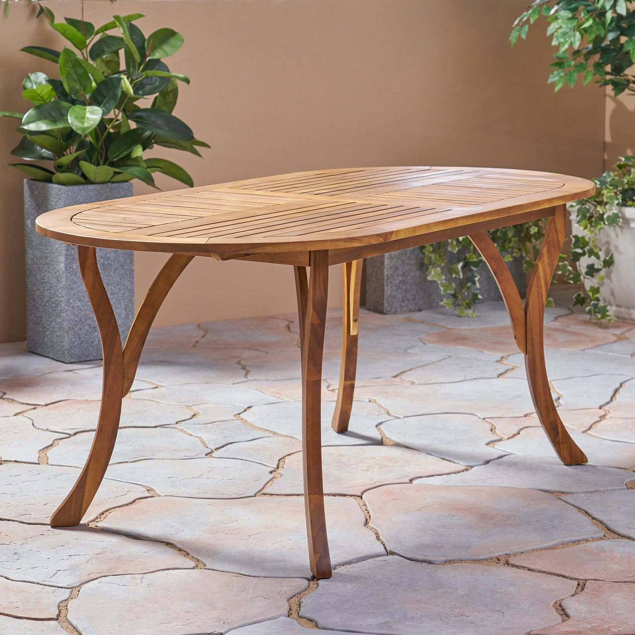 KYLVEX 70" Outdoor Dining Table