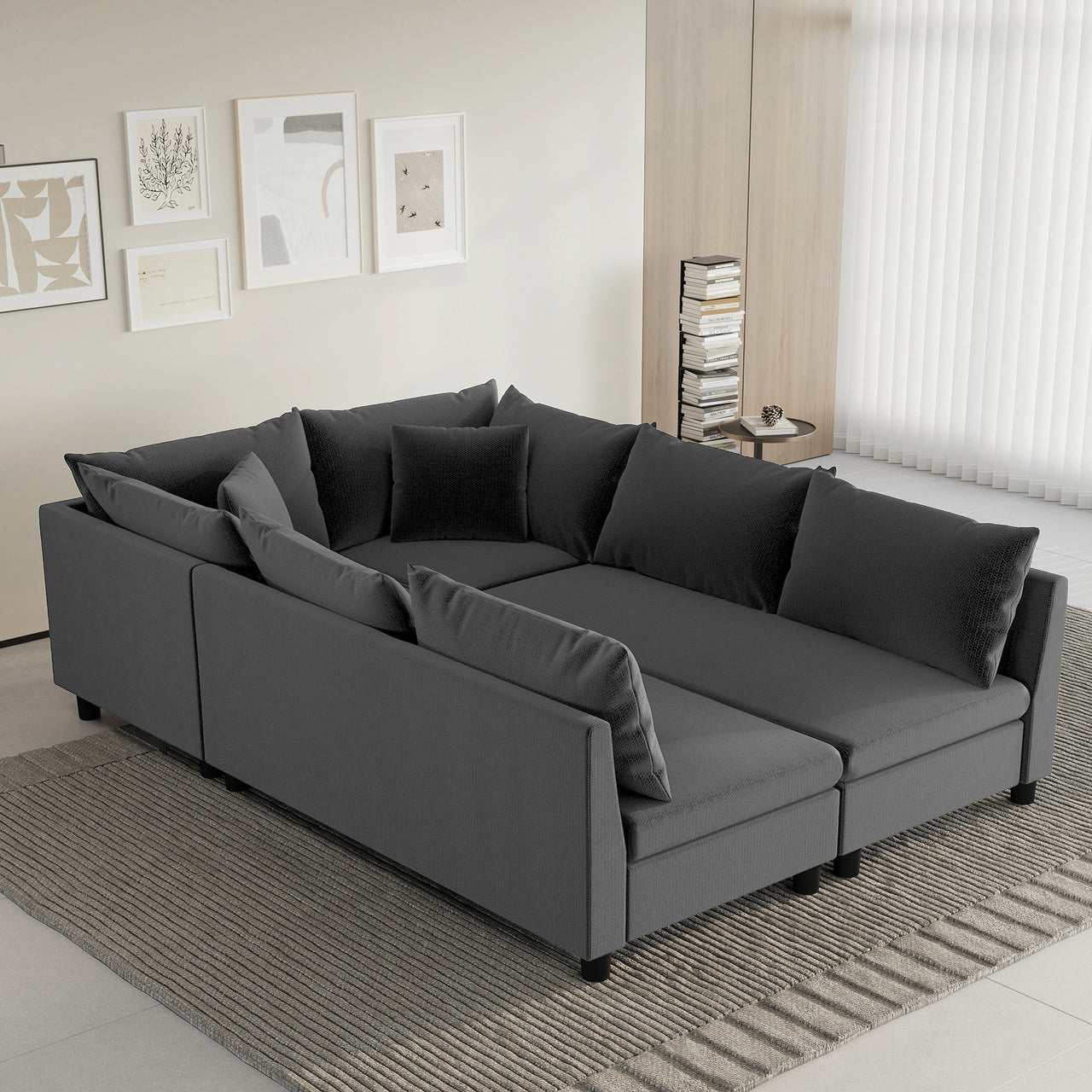 XORVAN 86" Sectional Sofa