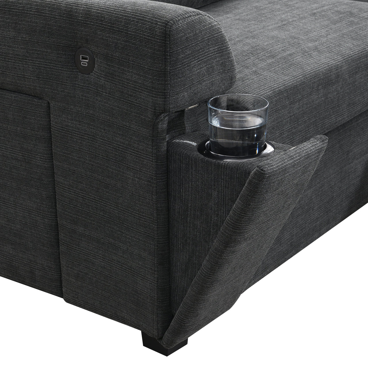 ZAVORA 128" Sectional Sofa