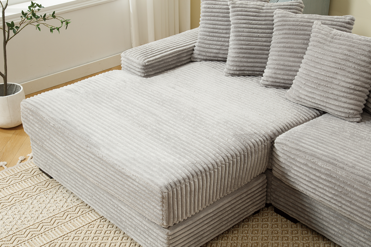 HESTIA 111" Sectional Sofa