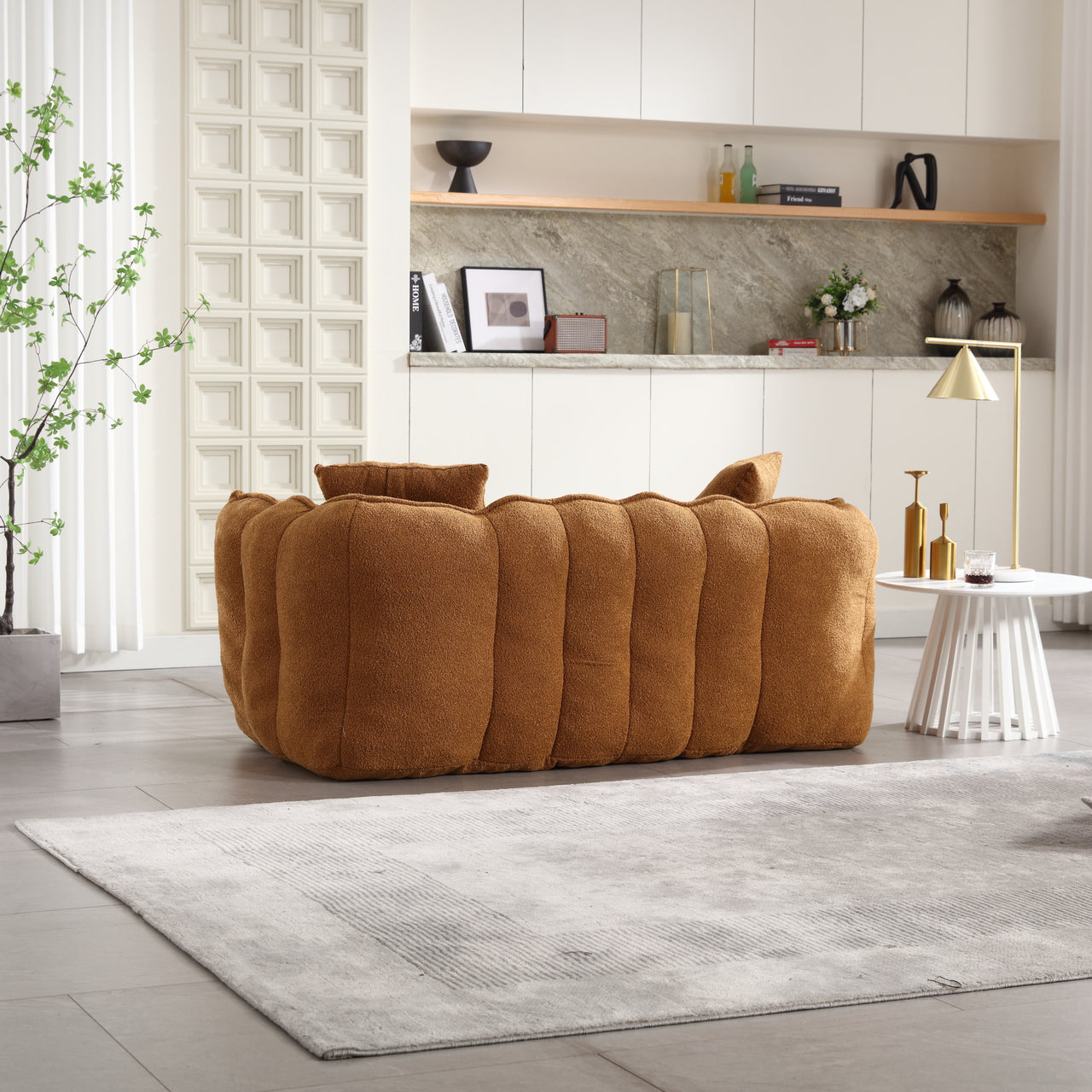 ALINA 66" Bean Bag Loveseat