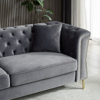 Thumbnail for DAPHNE Chesterfield Sofa Set