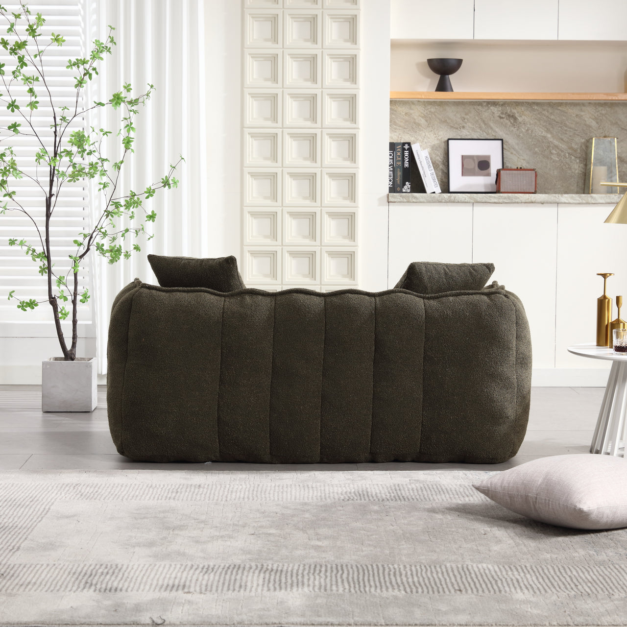 ALINA 66" Bean Bag Loveseat