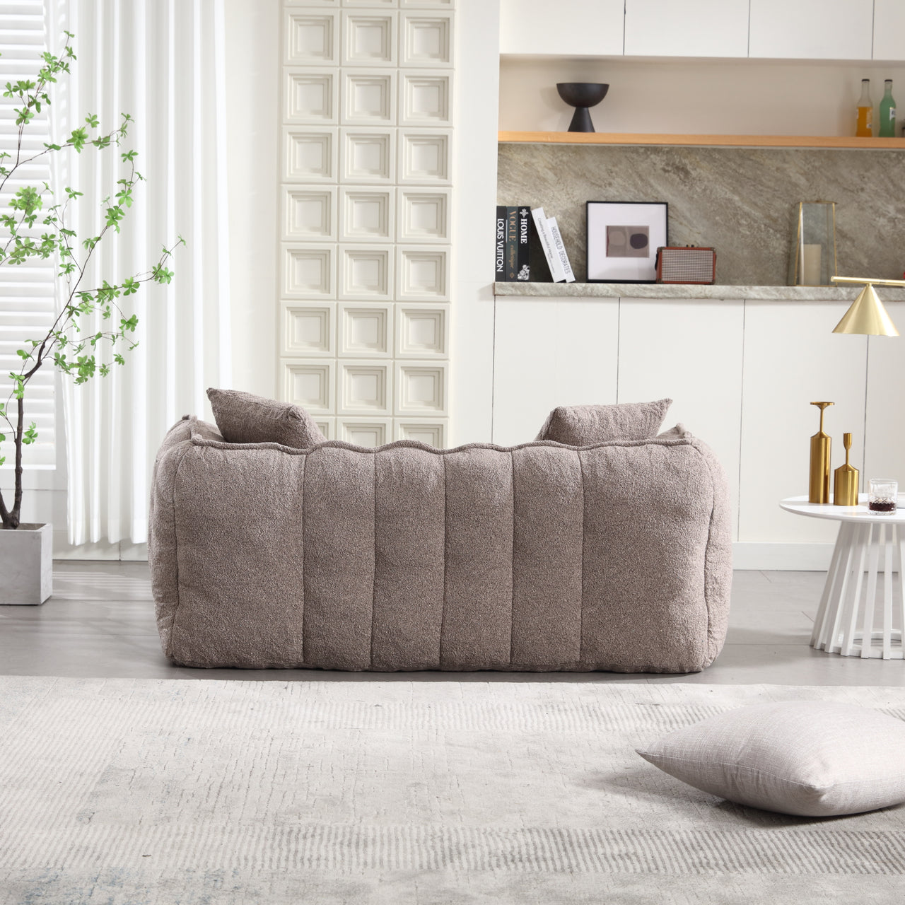 ALINA 66" Bean Bag Loveseat