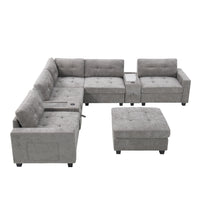 Thumbnail for GLAVOR 104'' Sectional Sofa