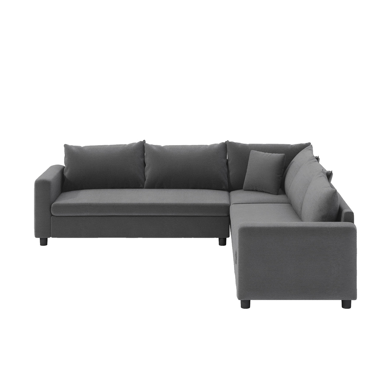 NIVYON 116'' Sectional Sofa