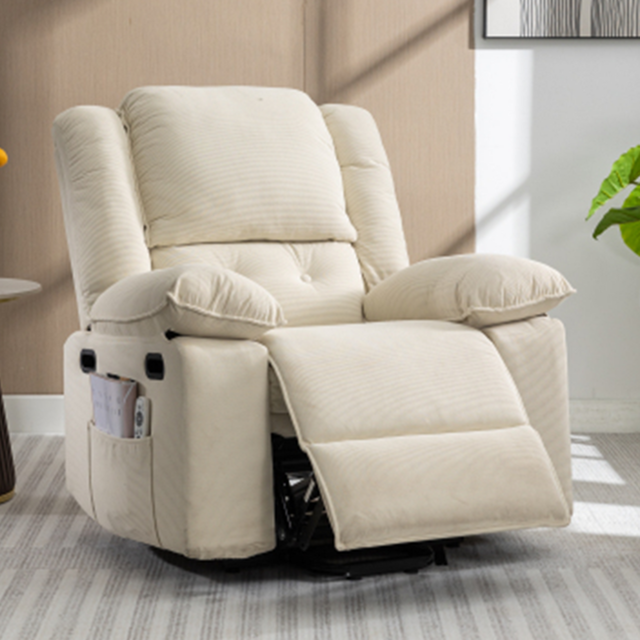 MAVITRA 34" Recliner Chair with Heat Massage