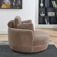 Thumbnail for JANELLE Oversized Swivel Chair 39