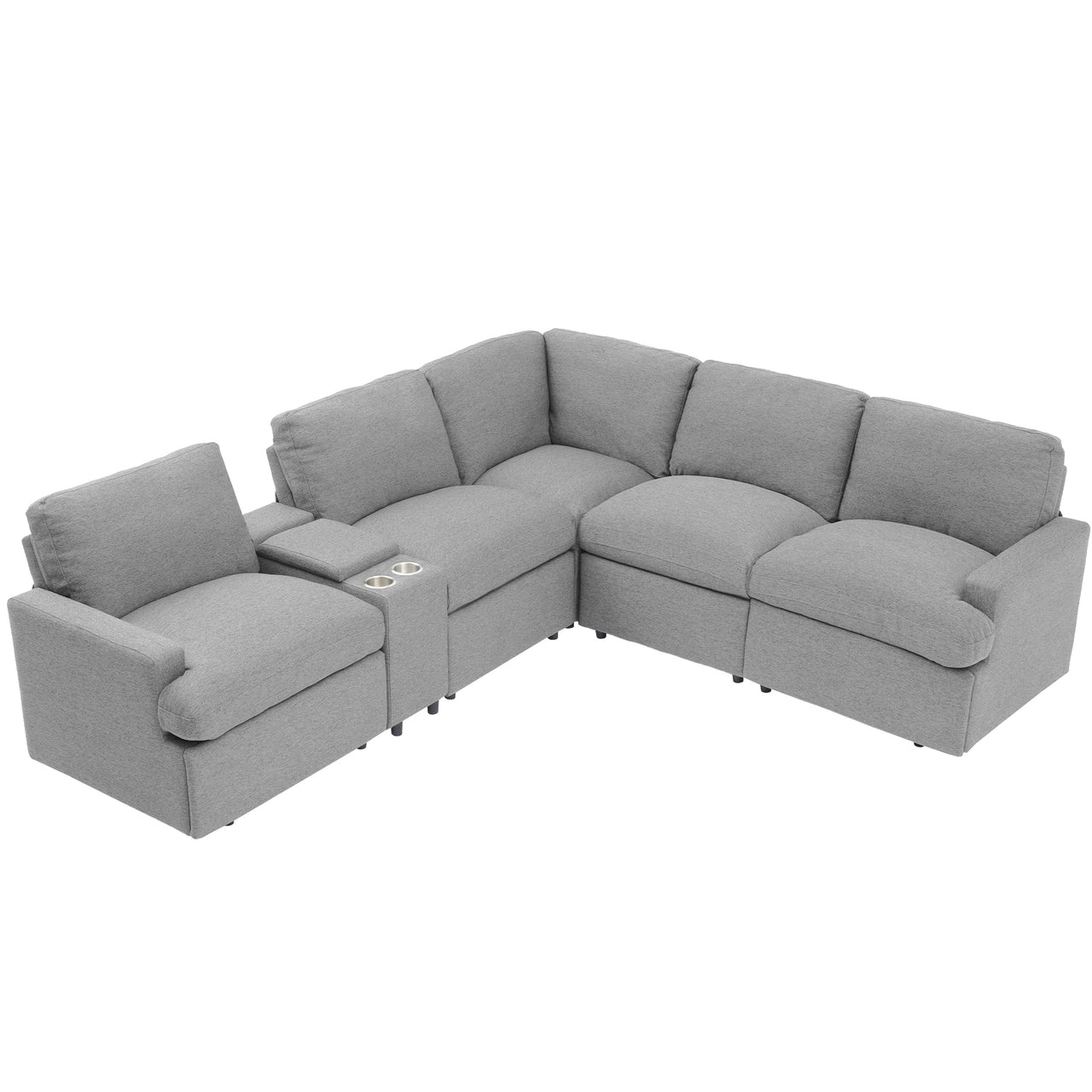 XAVORA 104" Sectional Sofa