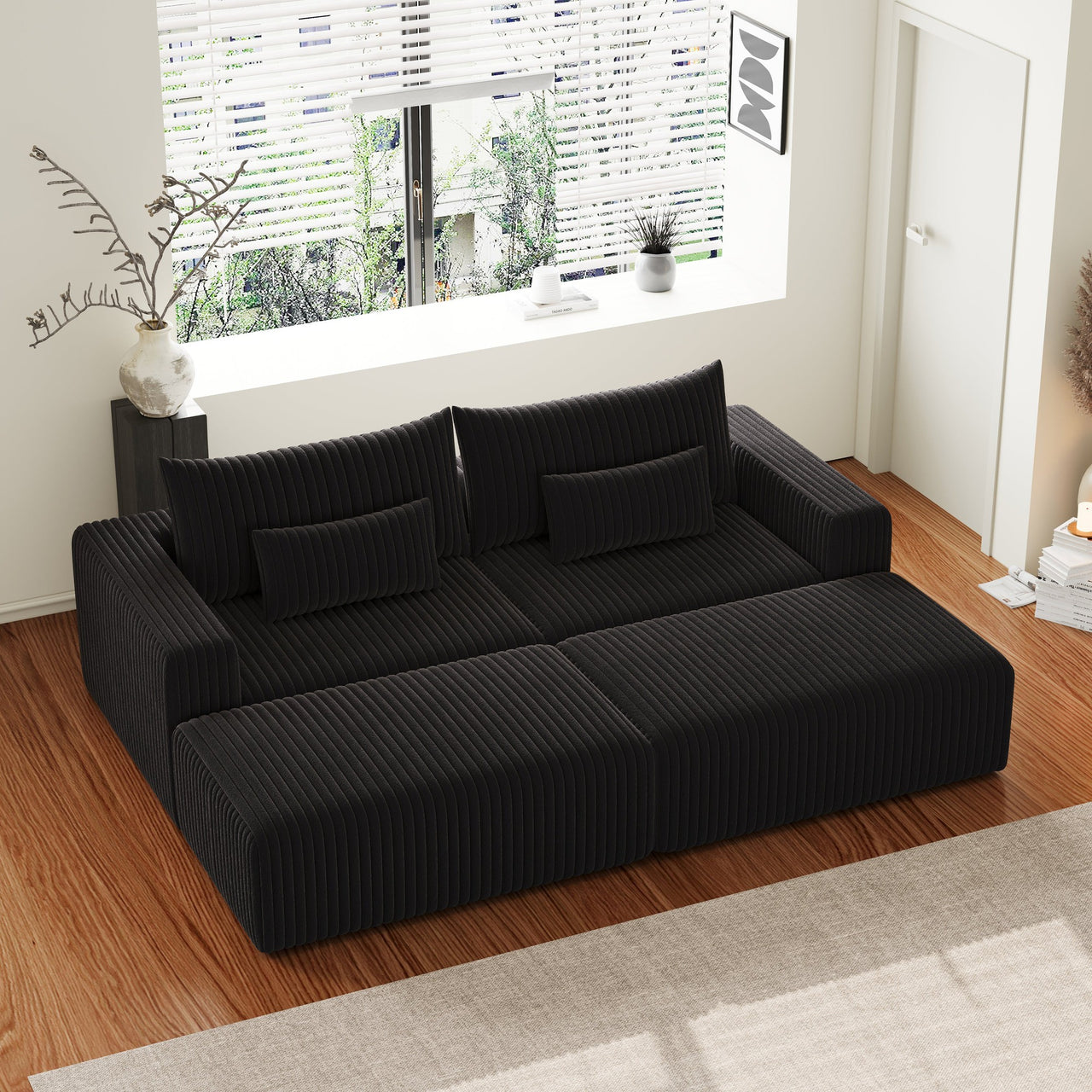 ERIS 102" Oversized Sectional Lounge Chaise