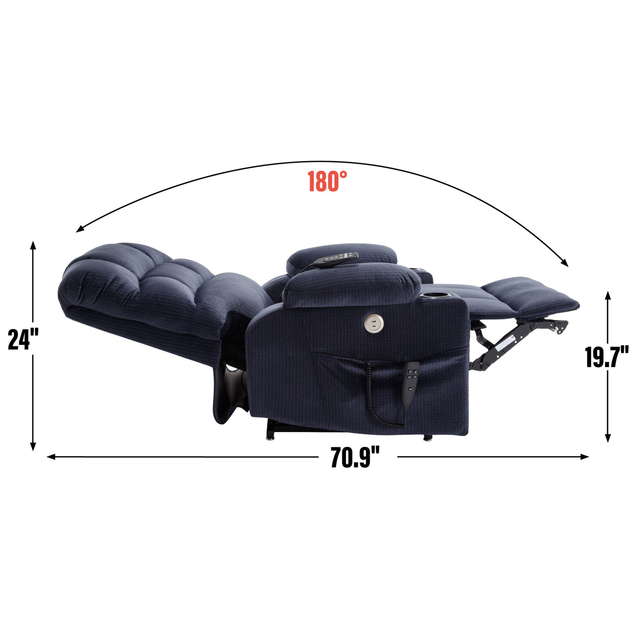 COZYLift Recliner with Heat Massage - 6602 L