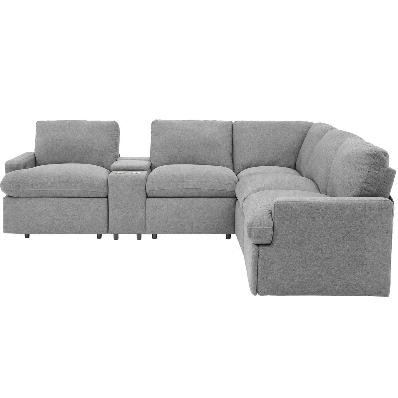 XAVORA 104" Sectional Sofa