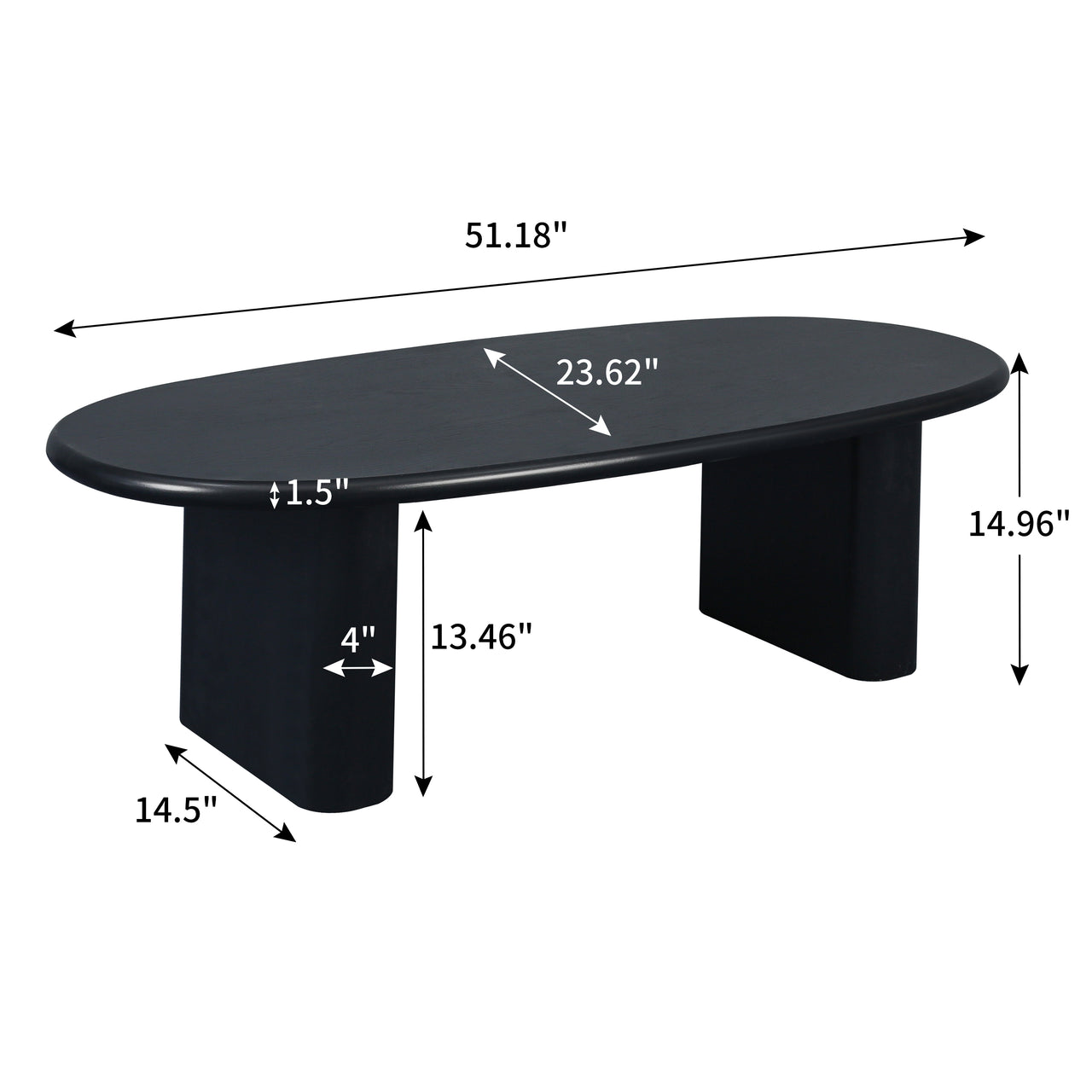 TALVOR 51" Coffee Table