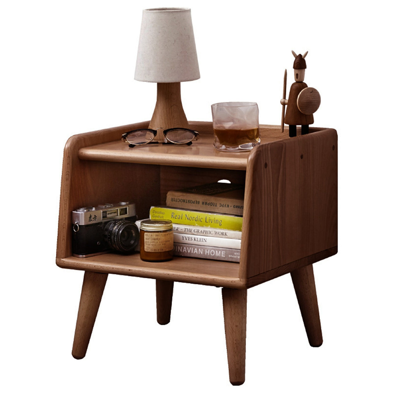 FROSTIX Wood Nightstand