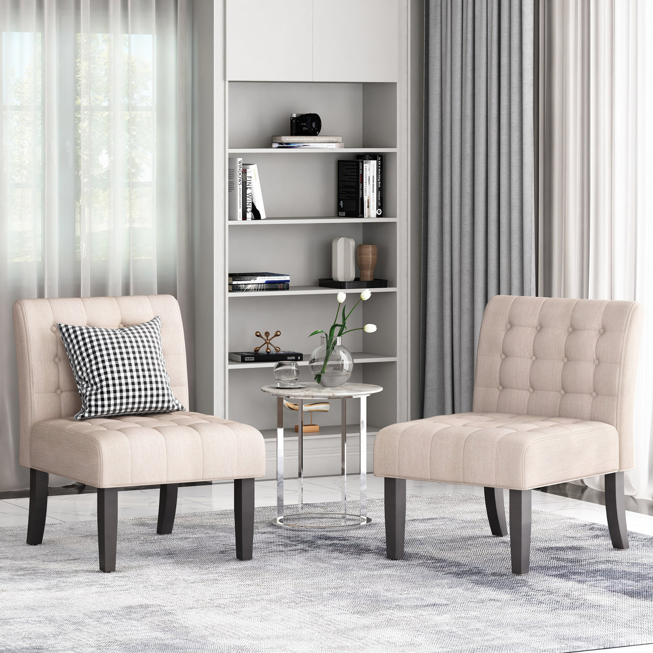 ZYLTRAX 23" Accent Chair Set Of 2