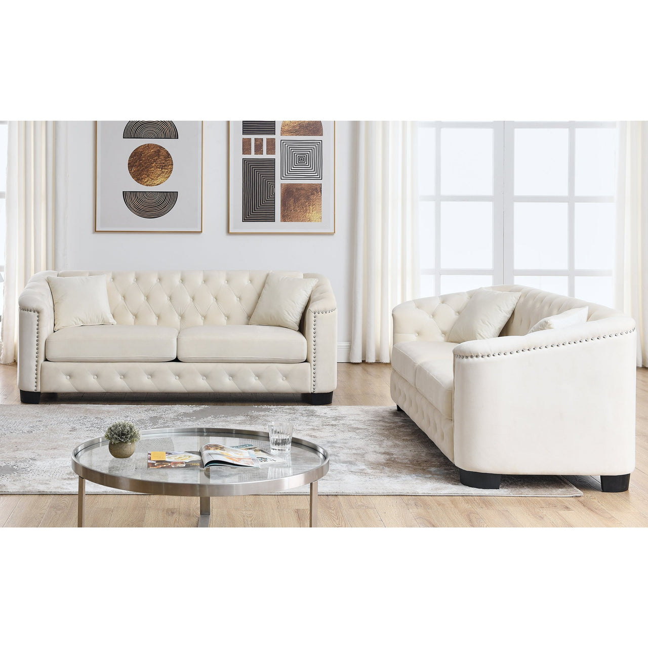 QUENTIN 3+3 Seater Combination Sofa