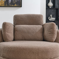 Thumbnail for JANELLE Oversized Swivel Chair 39