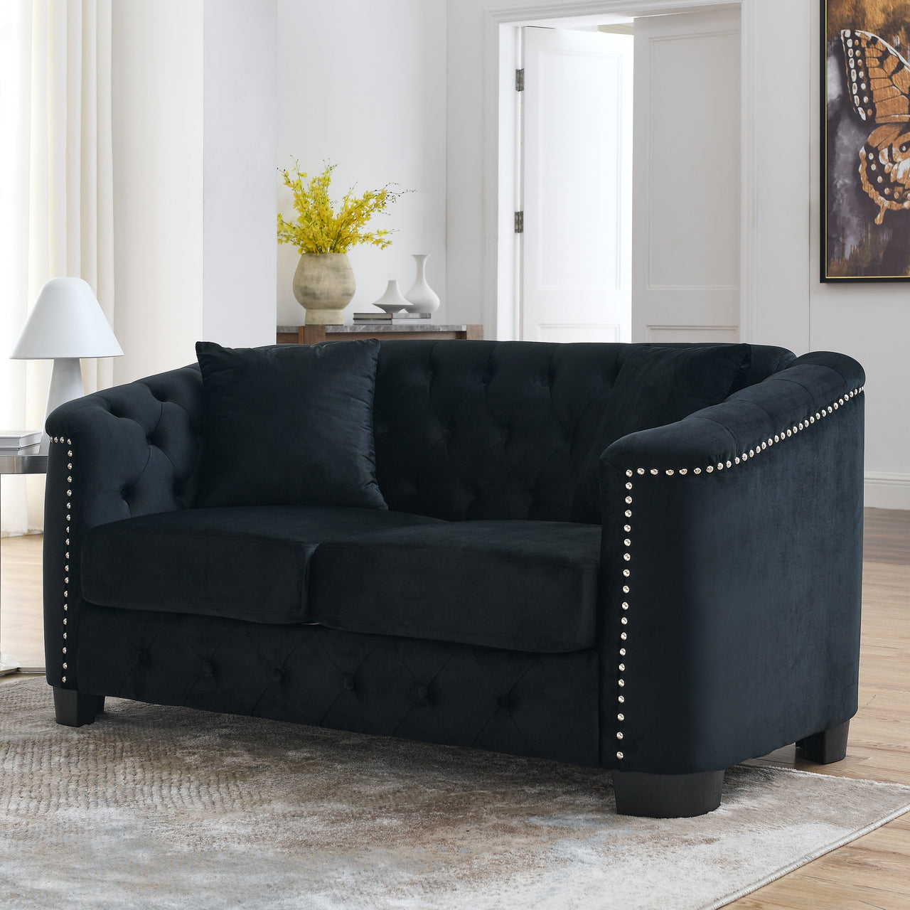 QUENTIN 59" Loveseat Sofa