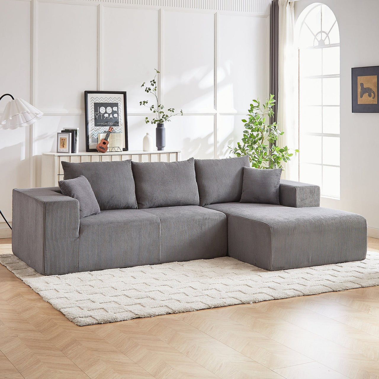 DORIAN 110" Sectional Sofa