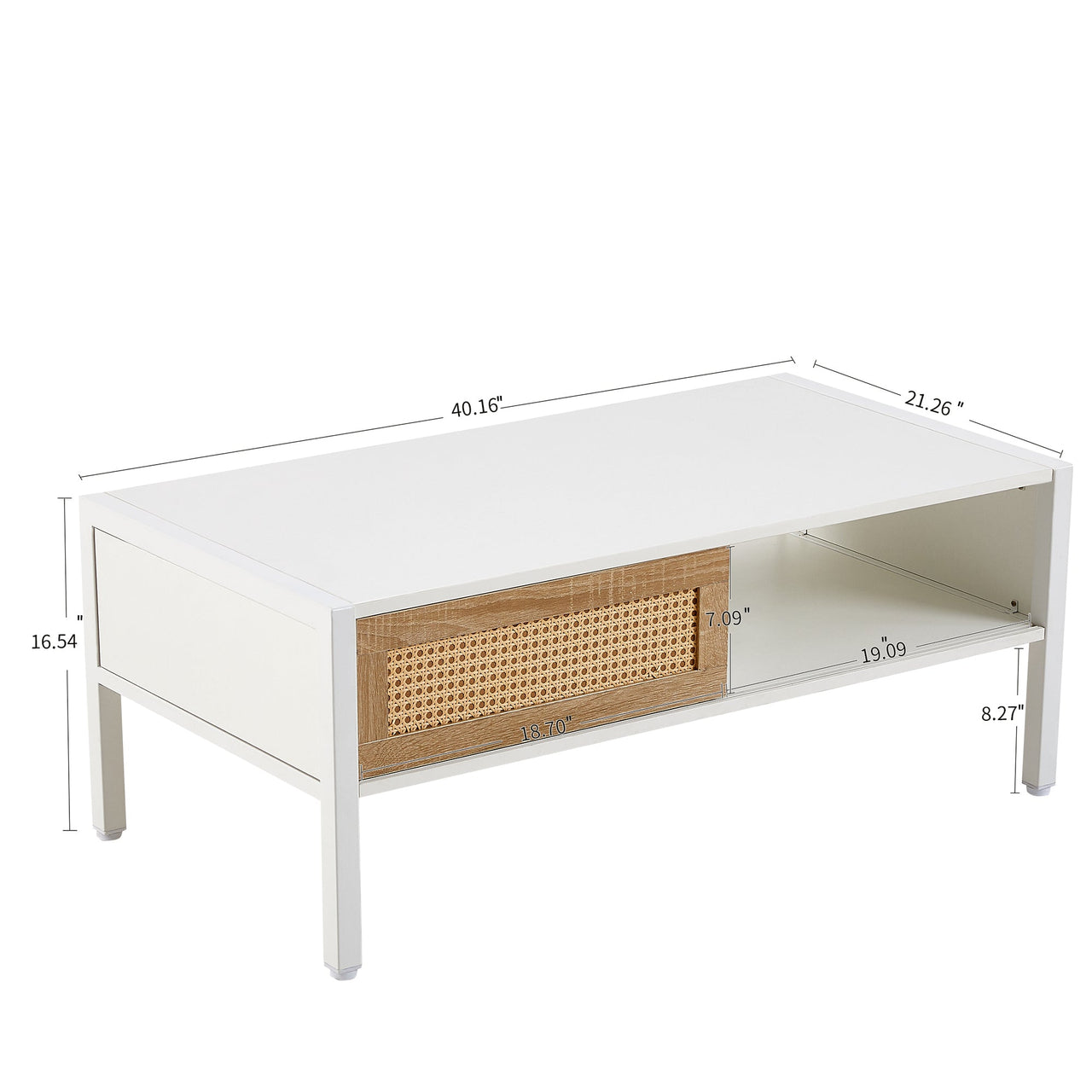 VELONIX 40" Coffee table