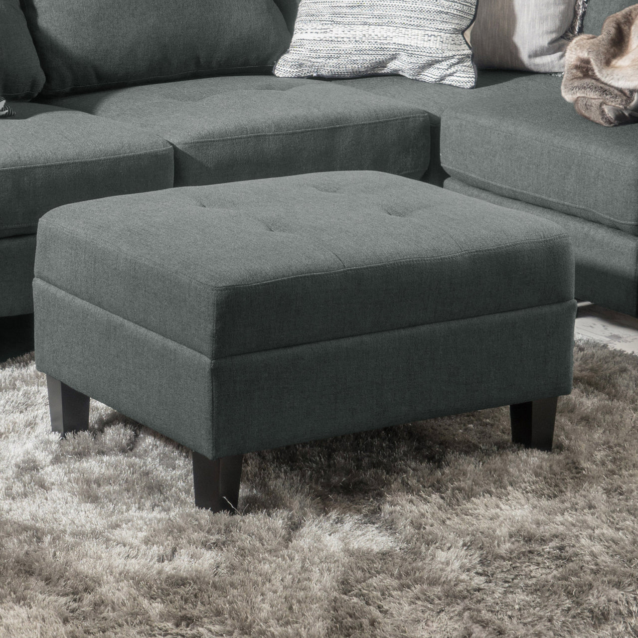 LYTREX 28" Ottoman