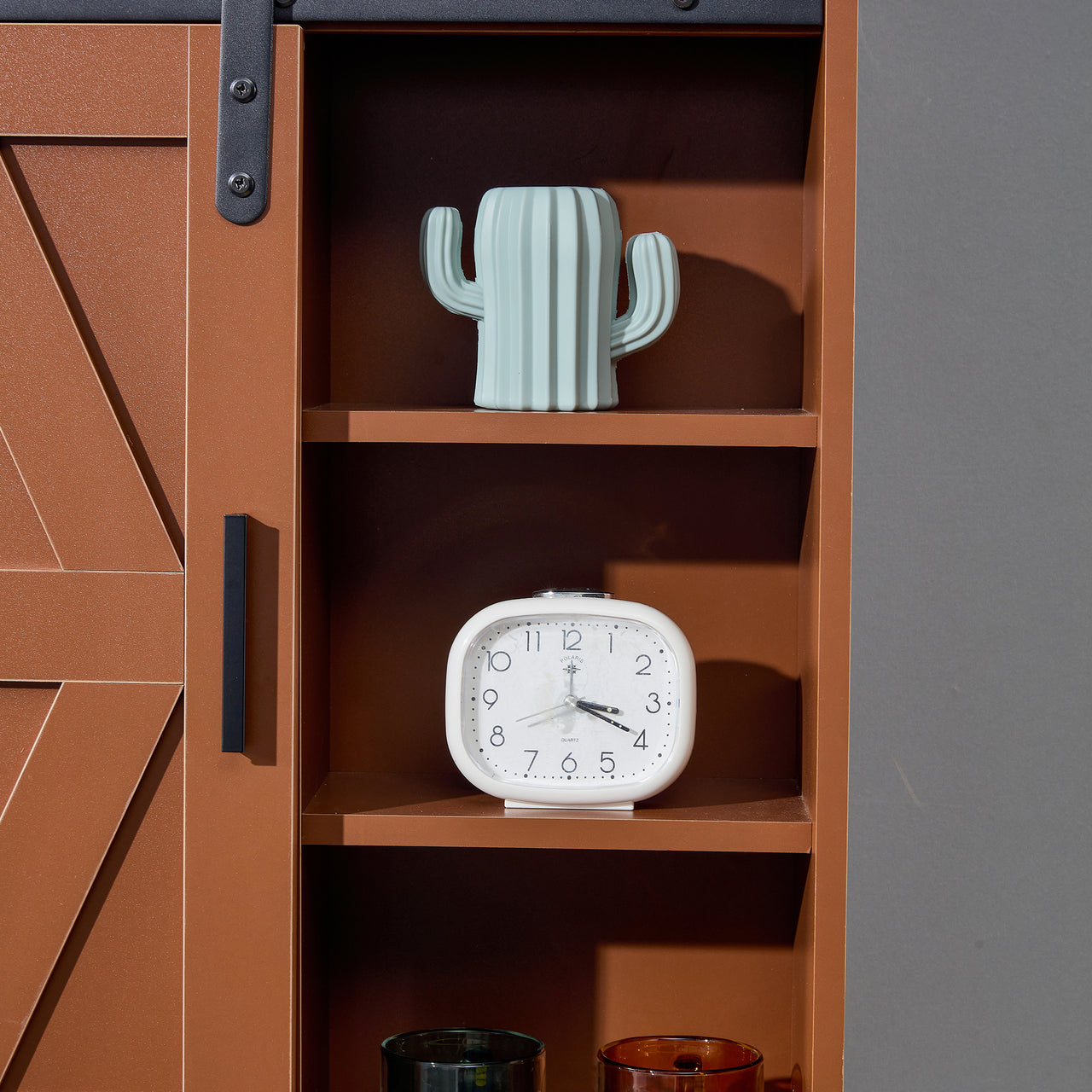 NIMBIS Wood Wall-Mounted Storage Cabinet