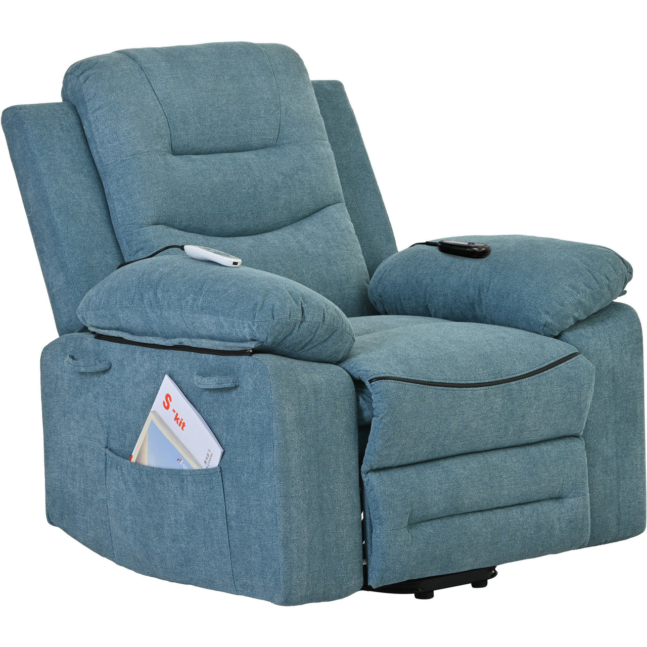 BRYVEX 38" Recliner Chair with Heat Massage