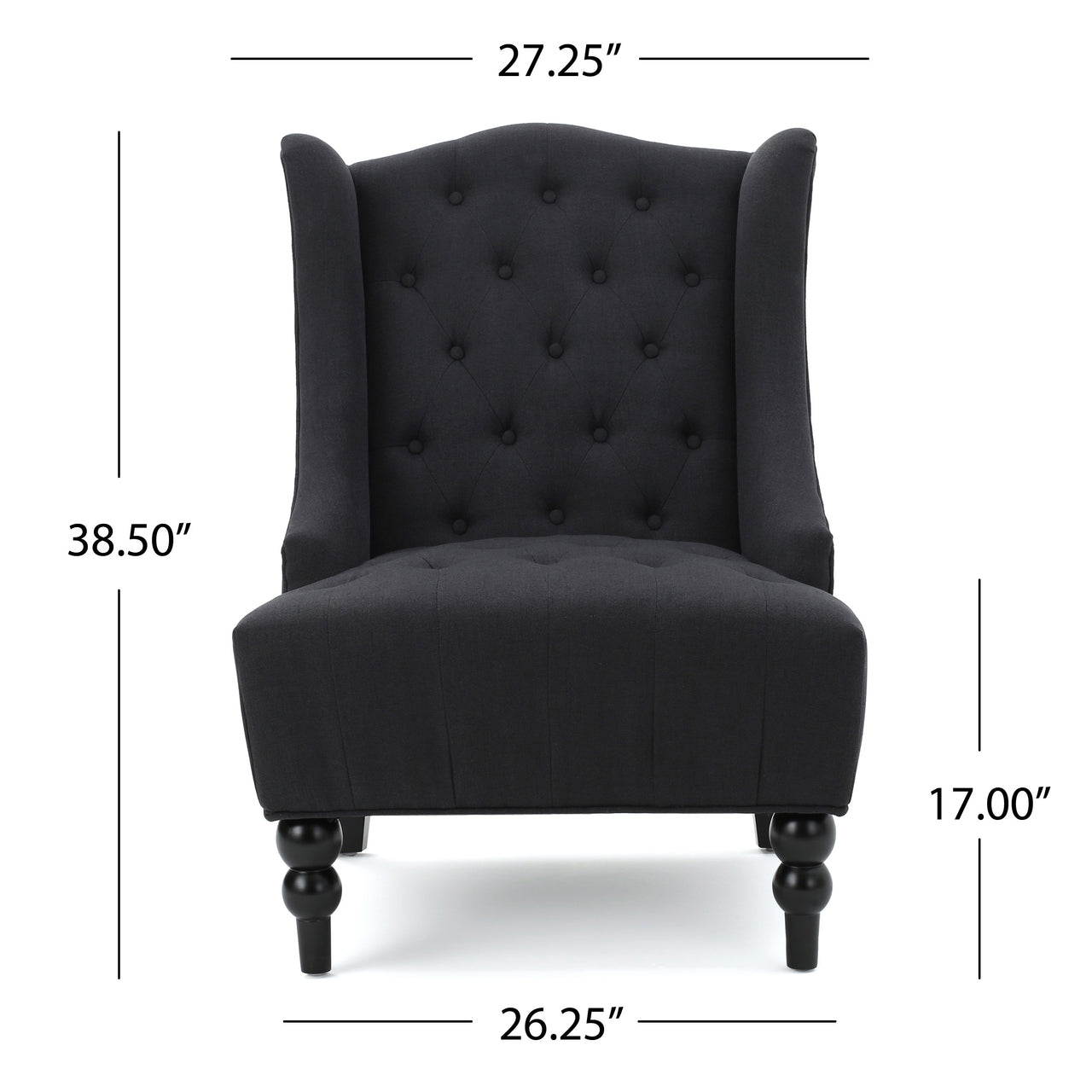 JEVORTA 28" Hi-Back Club Chair