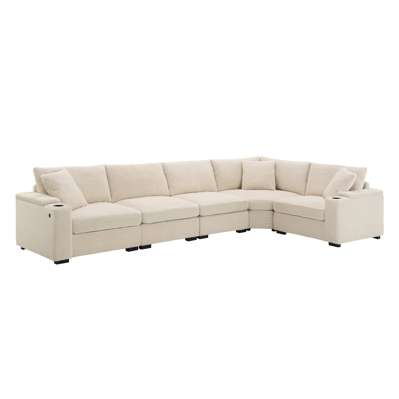 HYZORA 106" Sectional Sofa