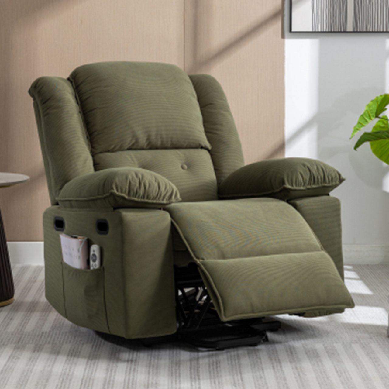 MAVITRA 34" Recliner Chair with Heat Massage