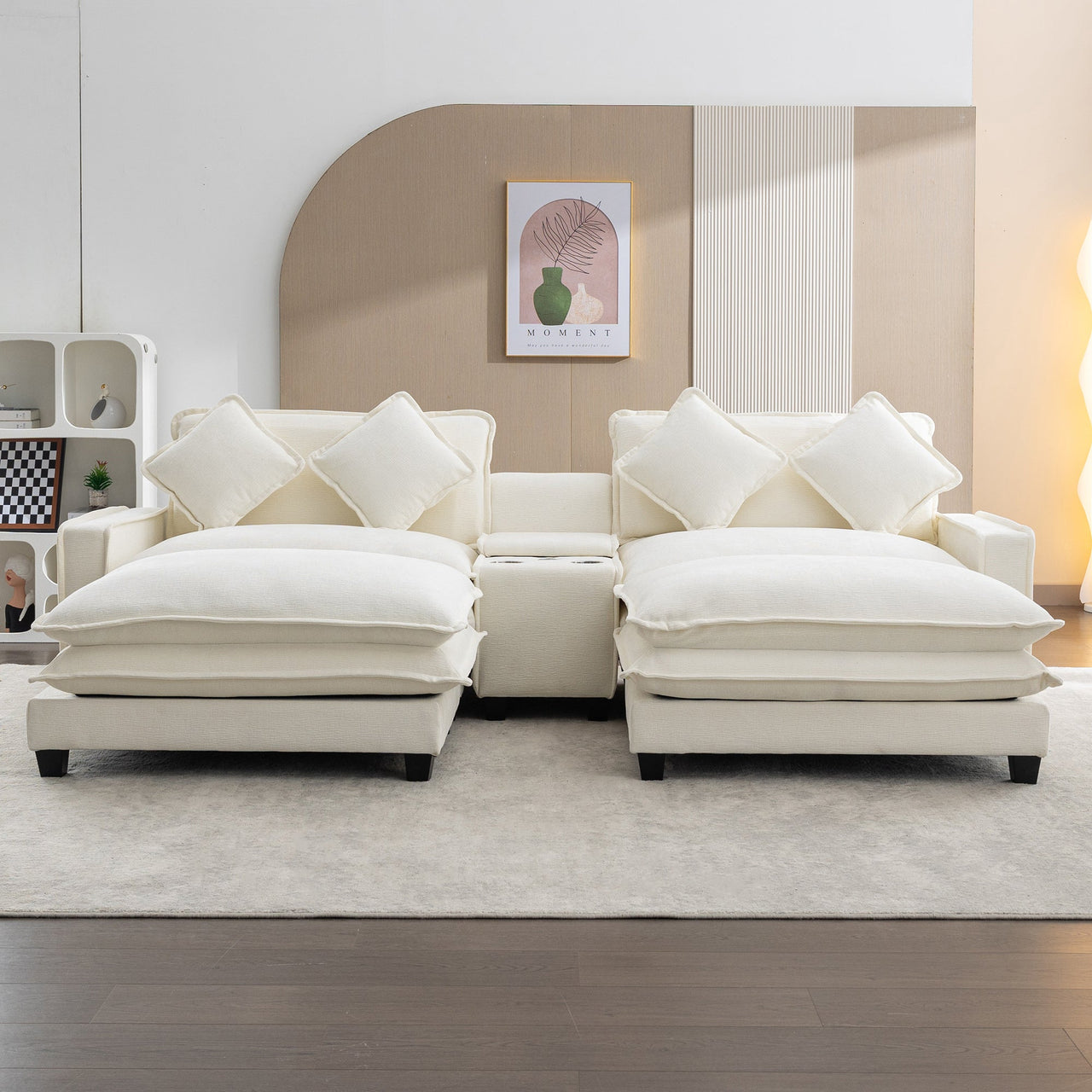 VELVORO 113" Sectional Sofa