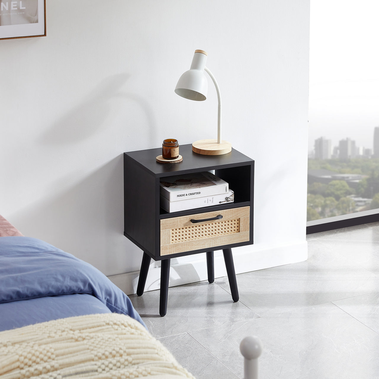 ZENON Wood Nightstand