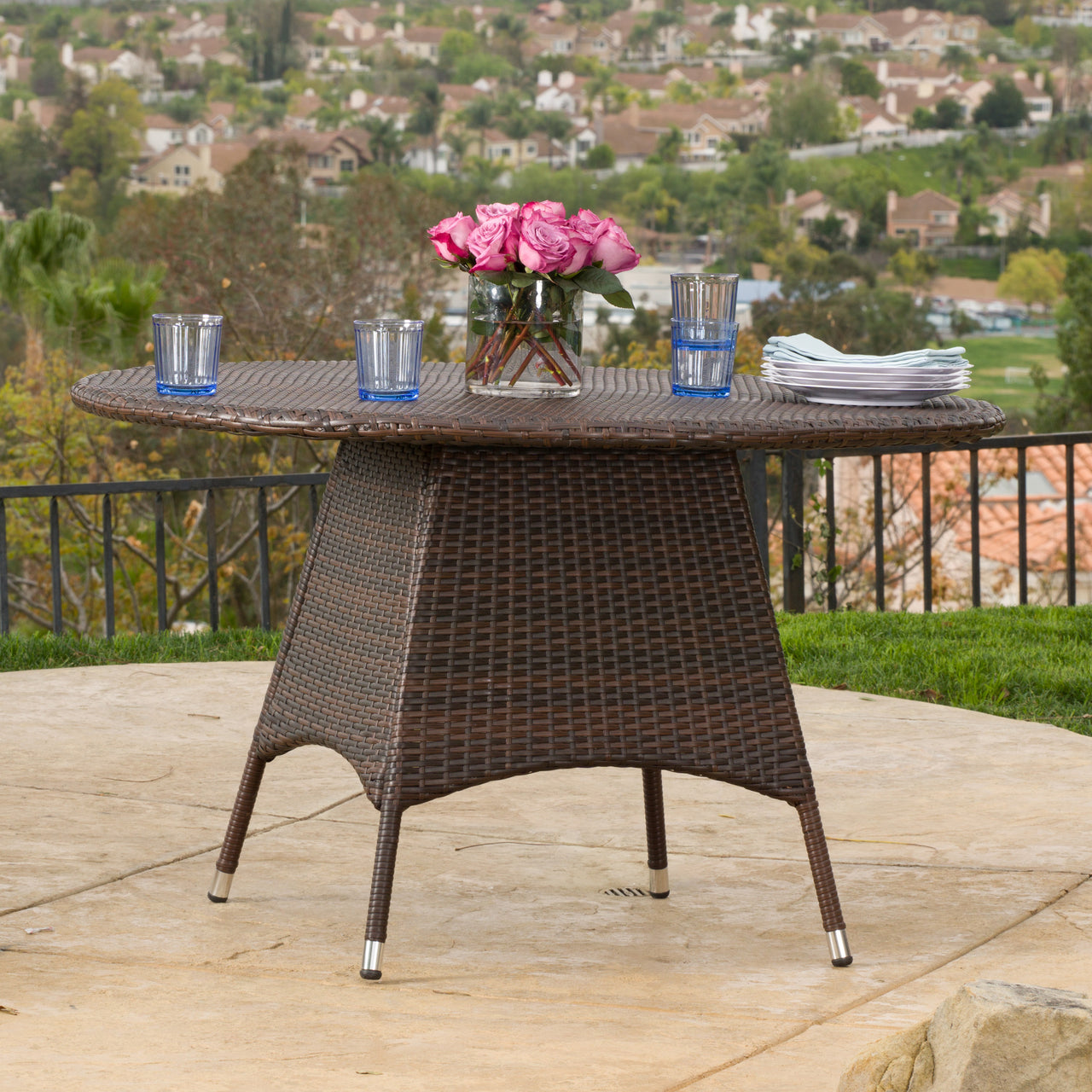 FEXLON 46" Outdoor Dining Table