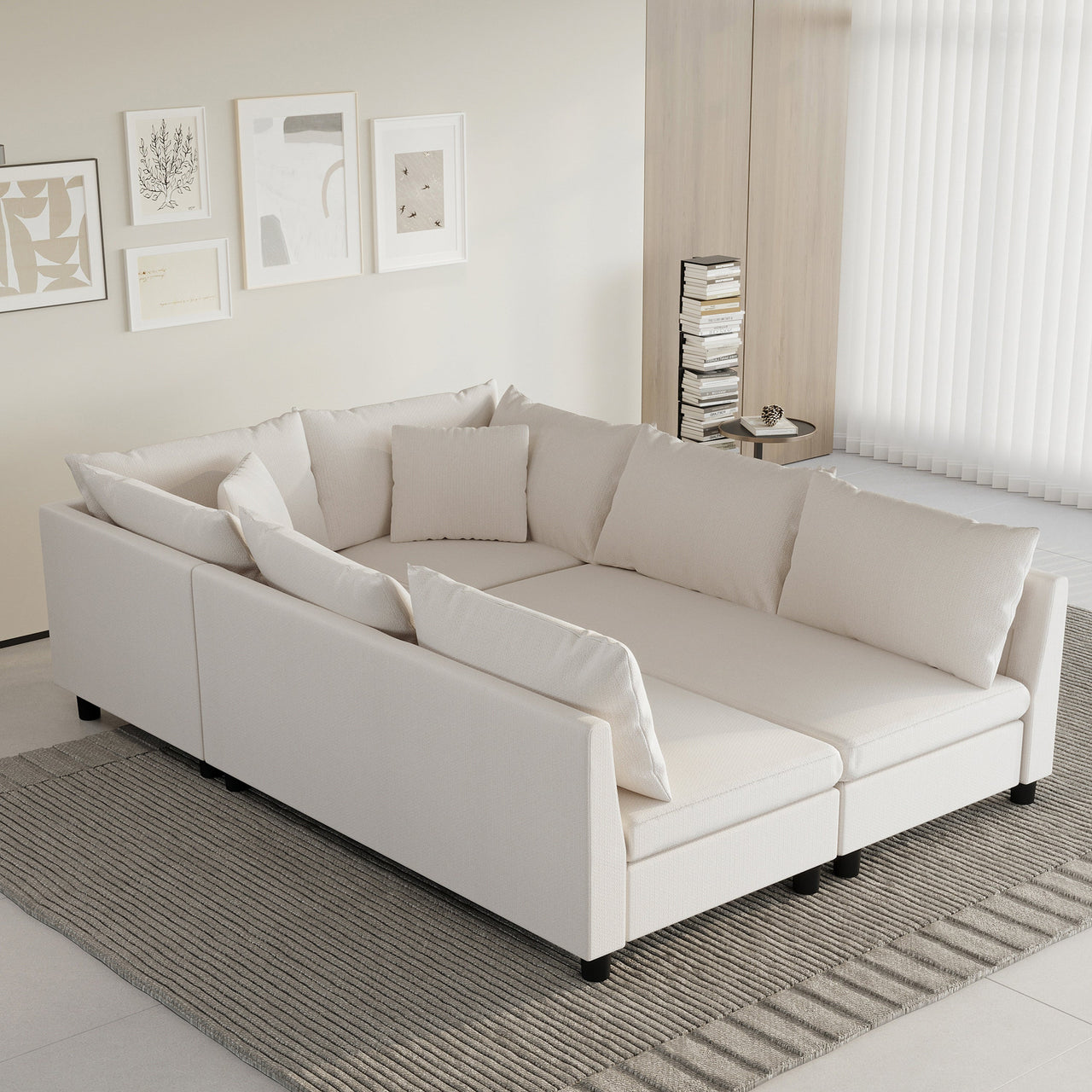 XORVAN 86" Sectional Sofa