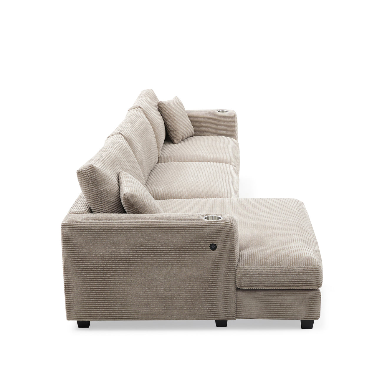 LYORAN 134" Sectional Sofa