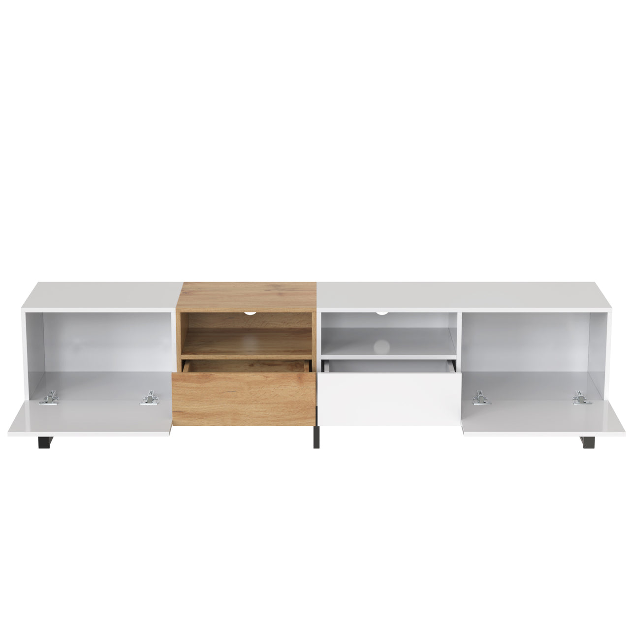 PYXIS 2-Cabinets 75" TV Stand