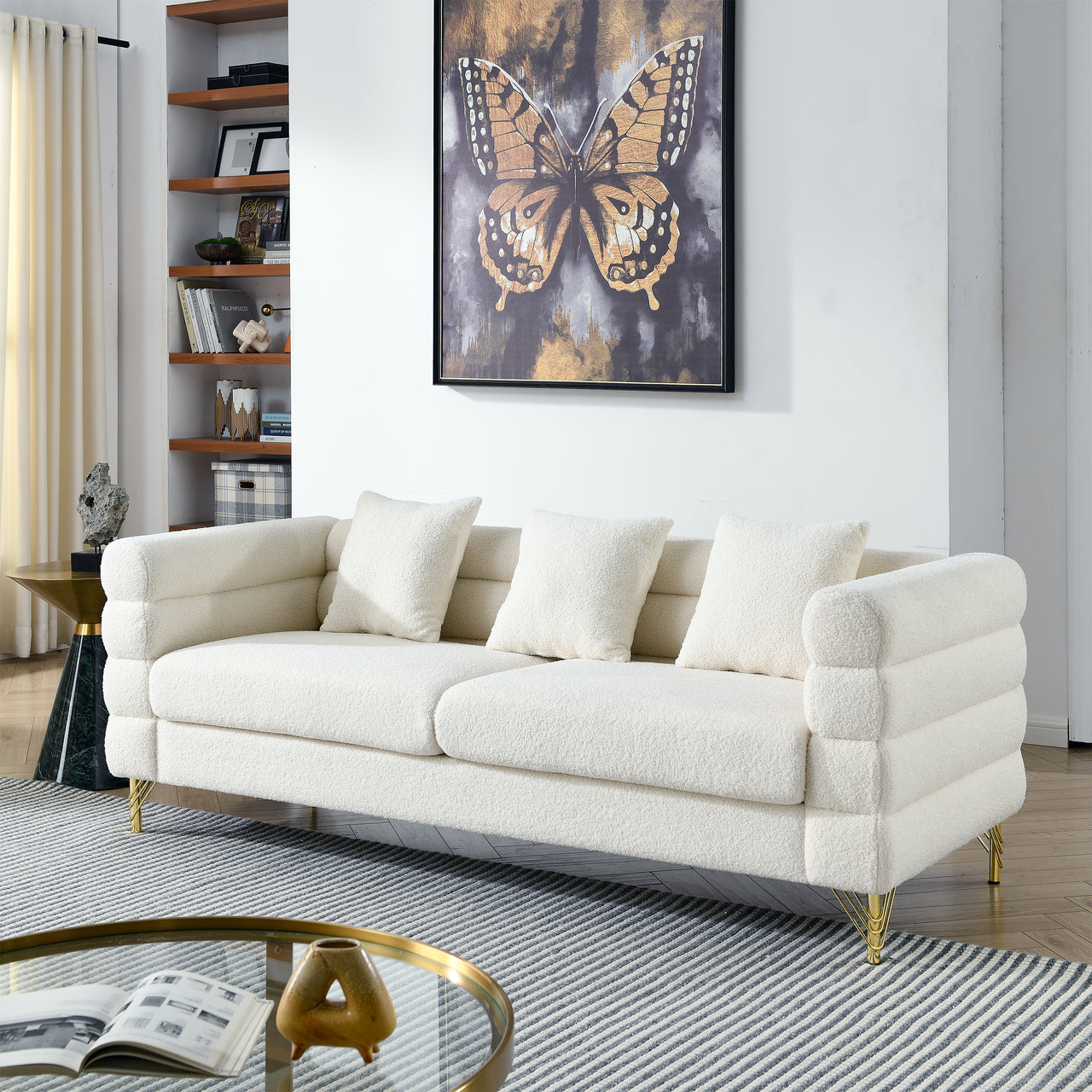 GAVIN 81" Sectional Sofa