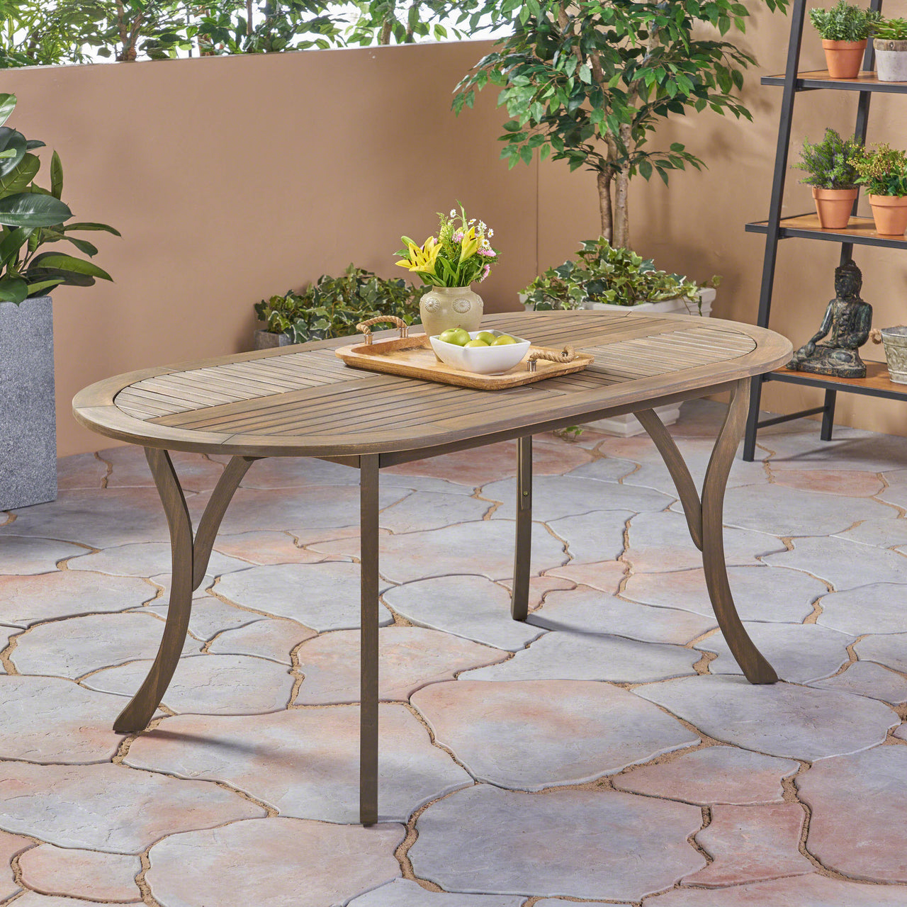 KYLVEX 70" Outdoor Dining Table