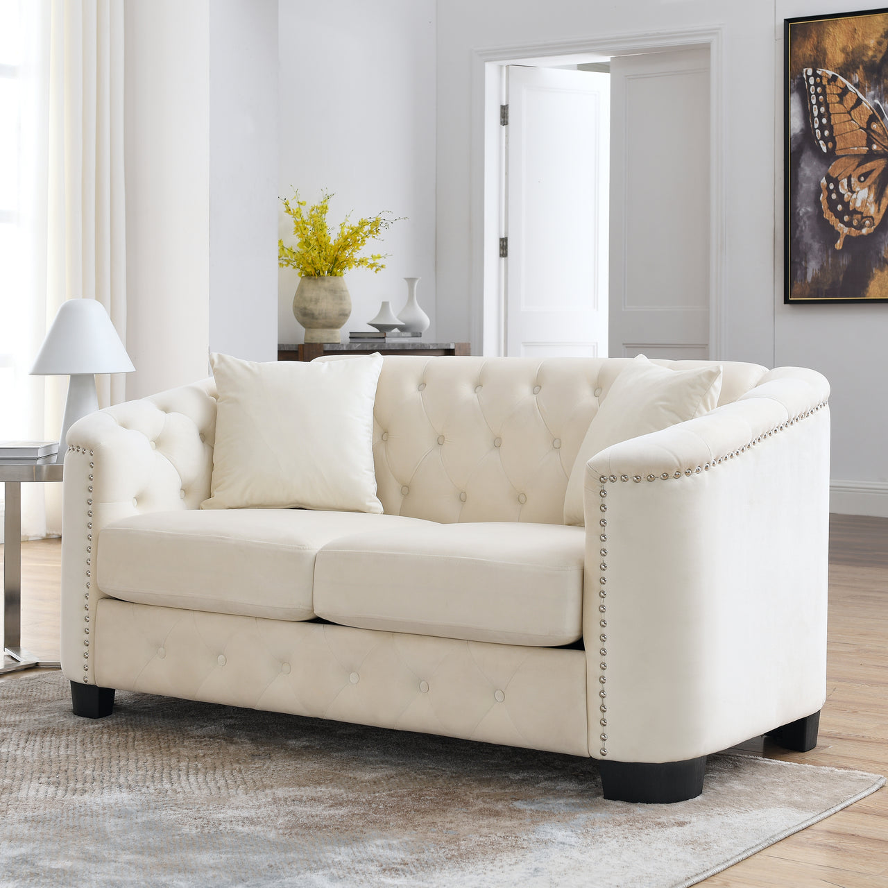 QUENTIN 59" Loveseat Sofa