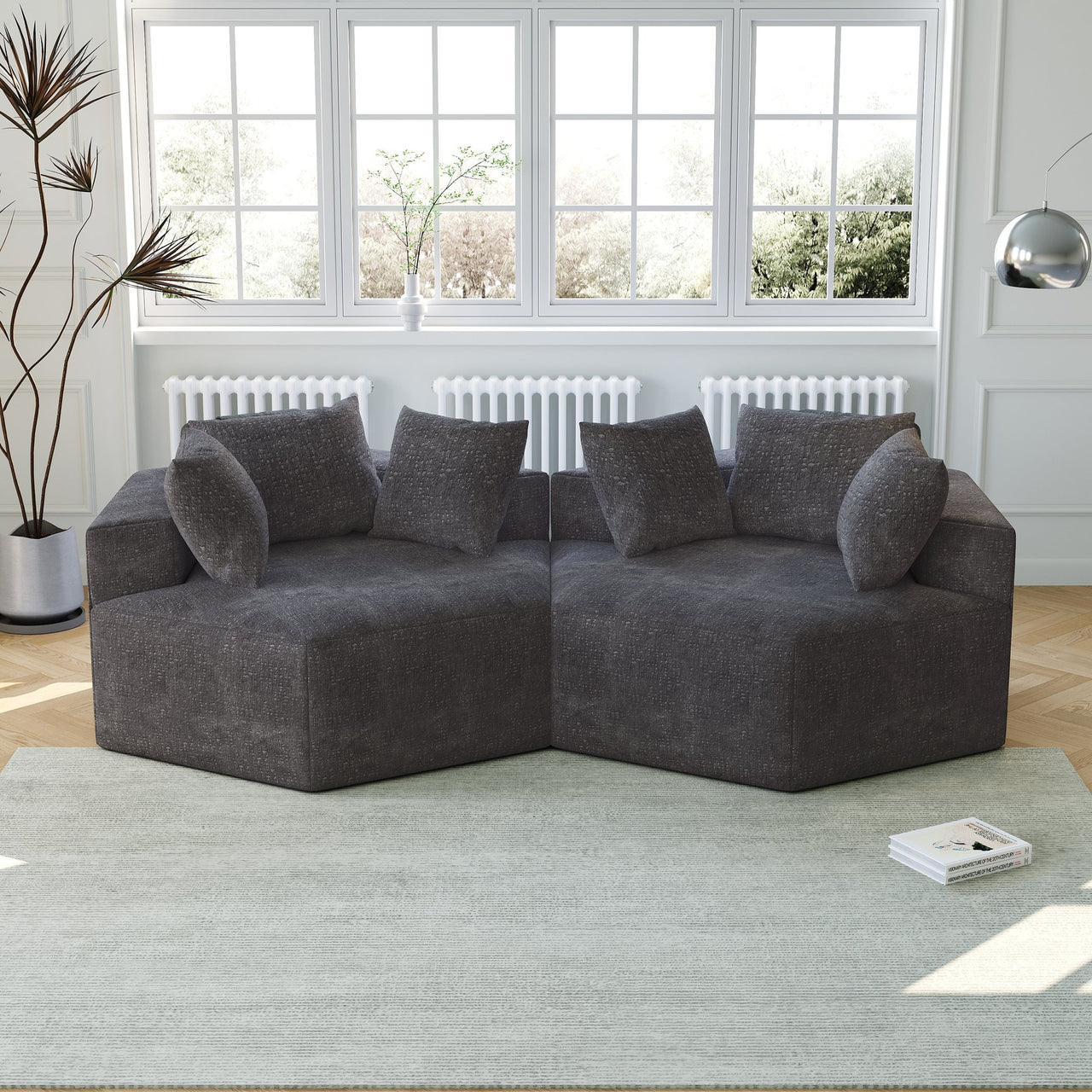 HEXA 54" Sofa