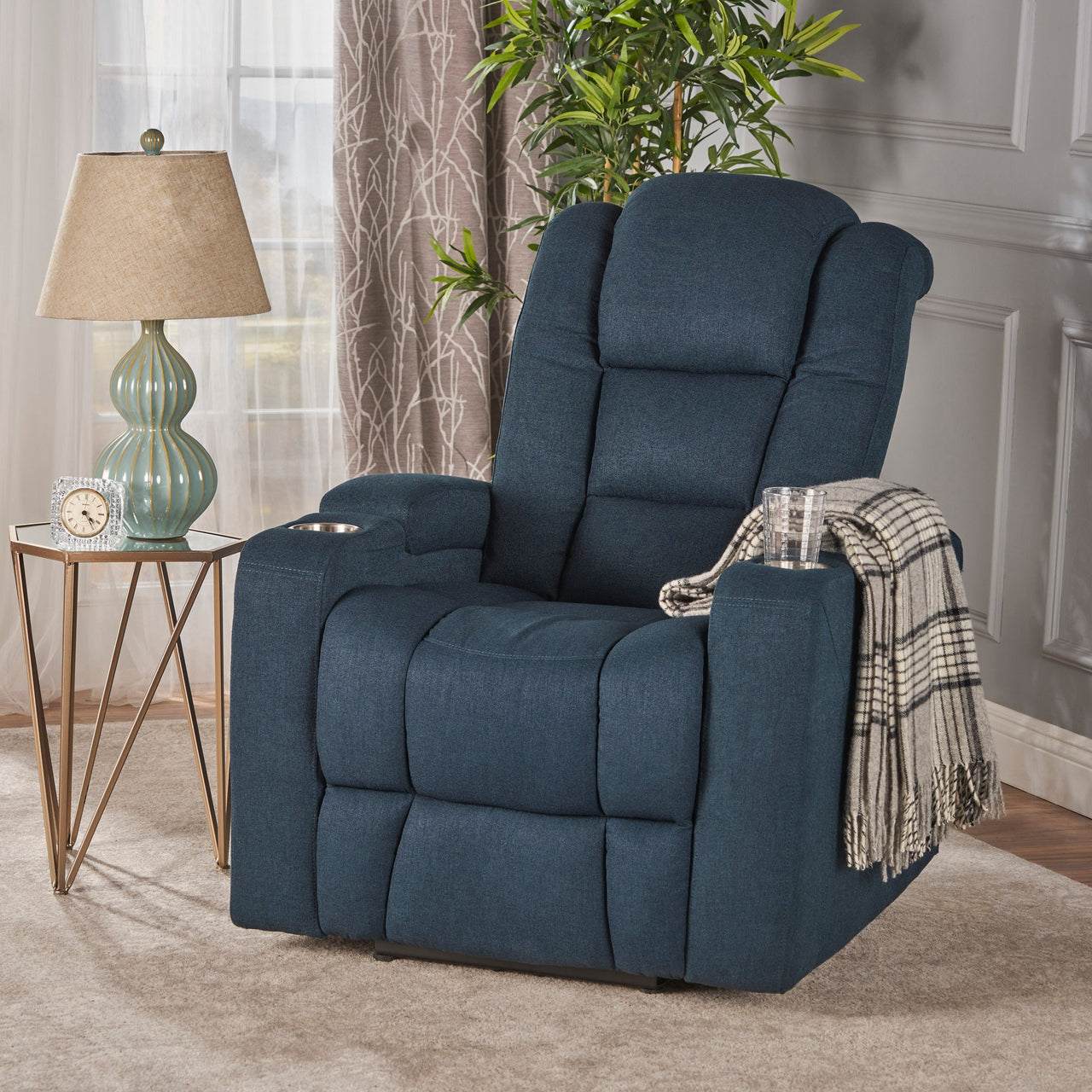 COZYLift 33" Recliner Chair with Arm Storage