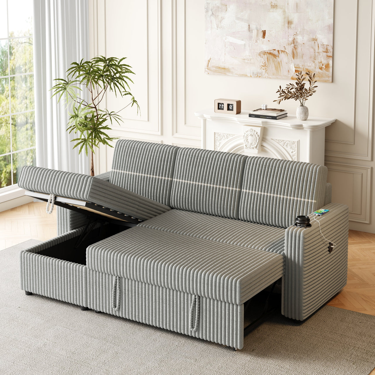 ULYSSES 85" Oversized Sofa