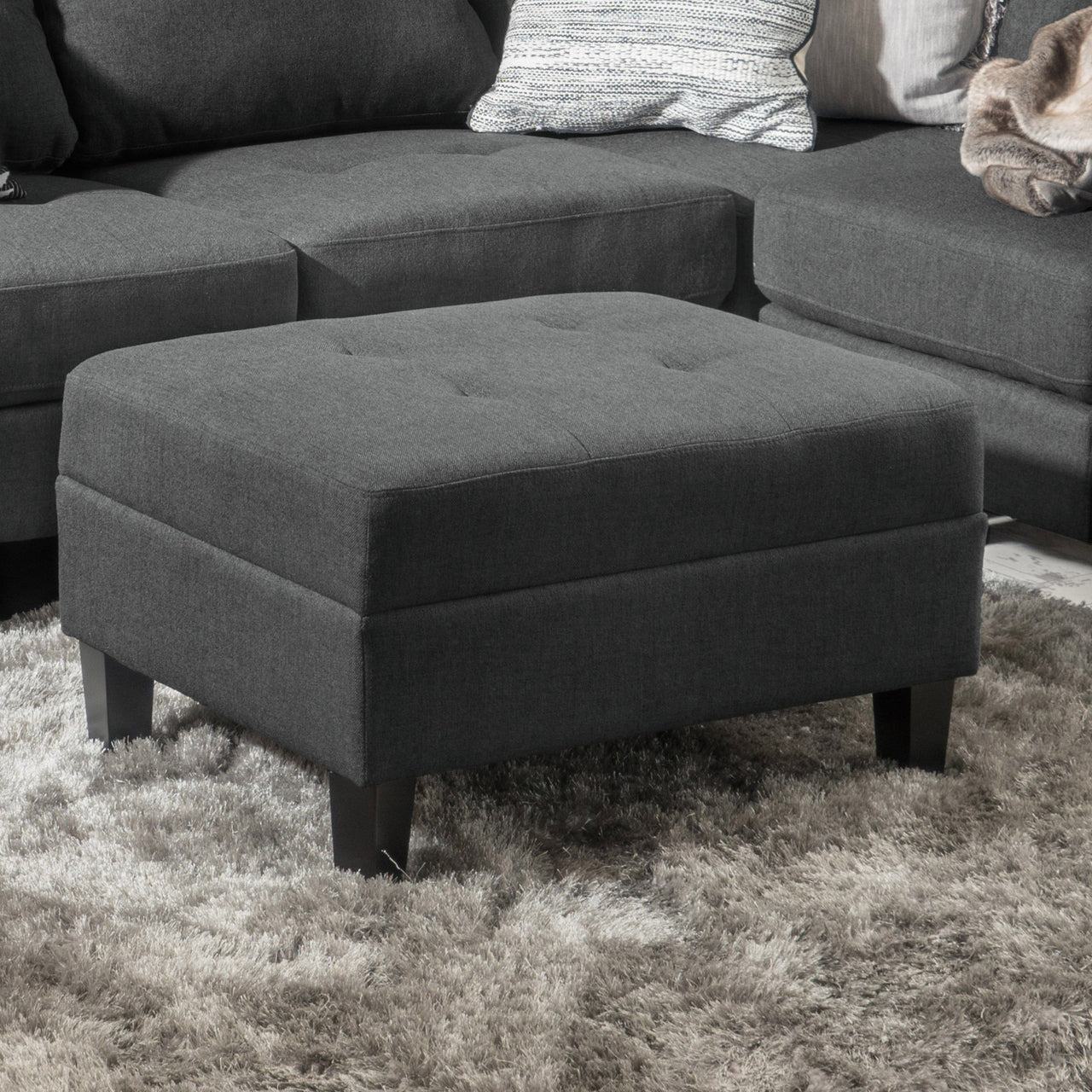 LYTREX 28" Ottoman
