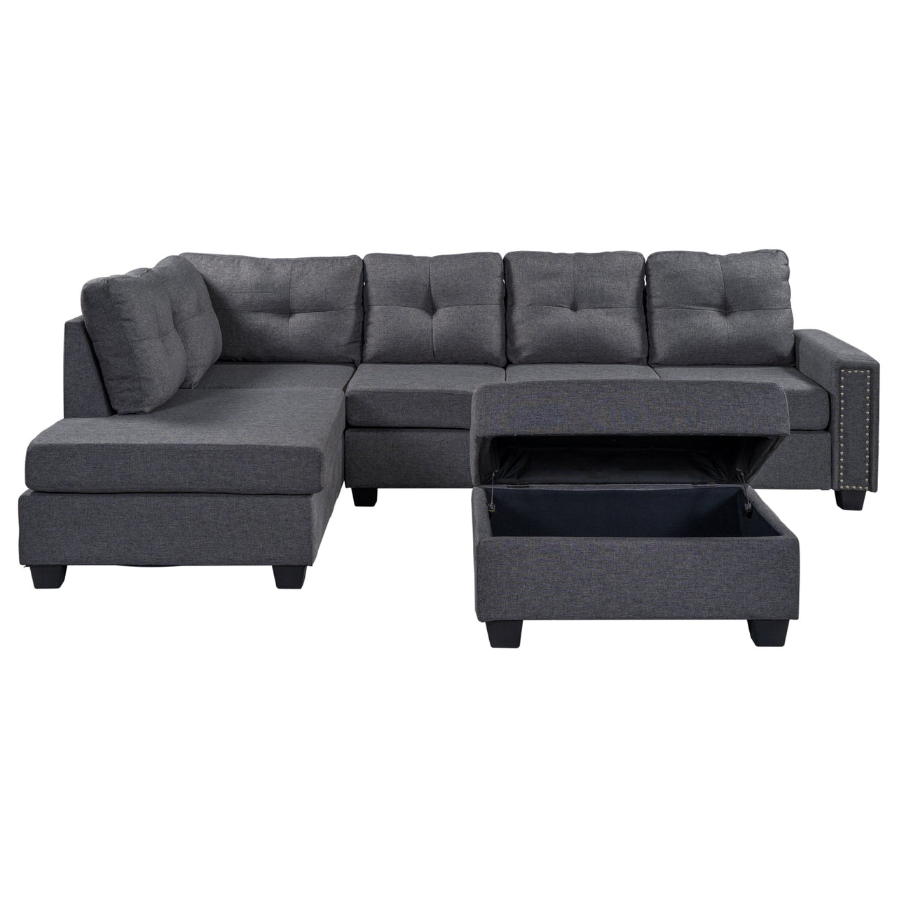 VELVAR 105" Sectional Sofa